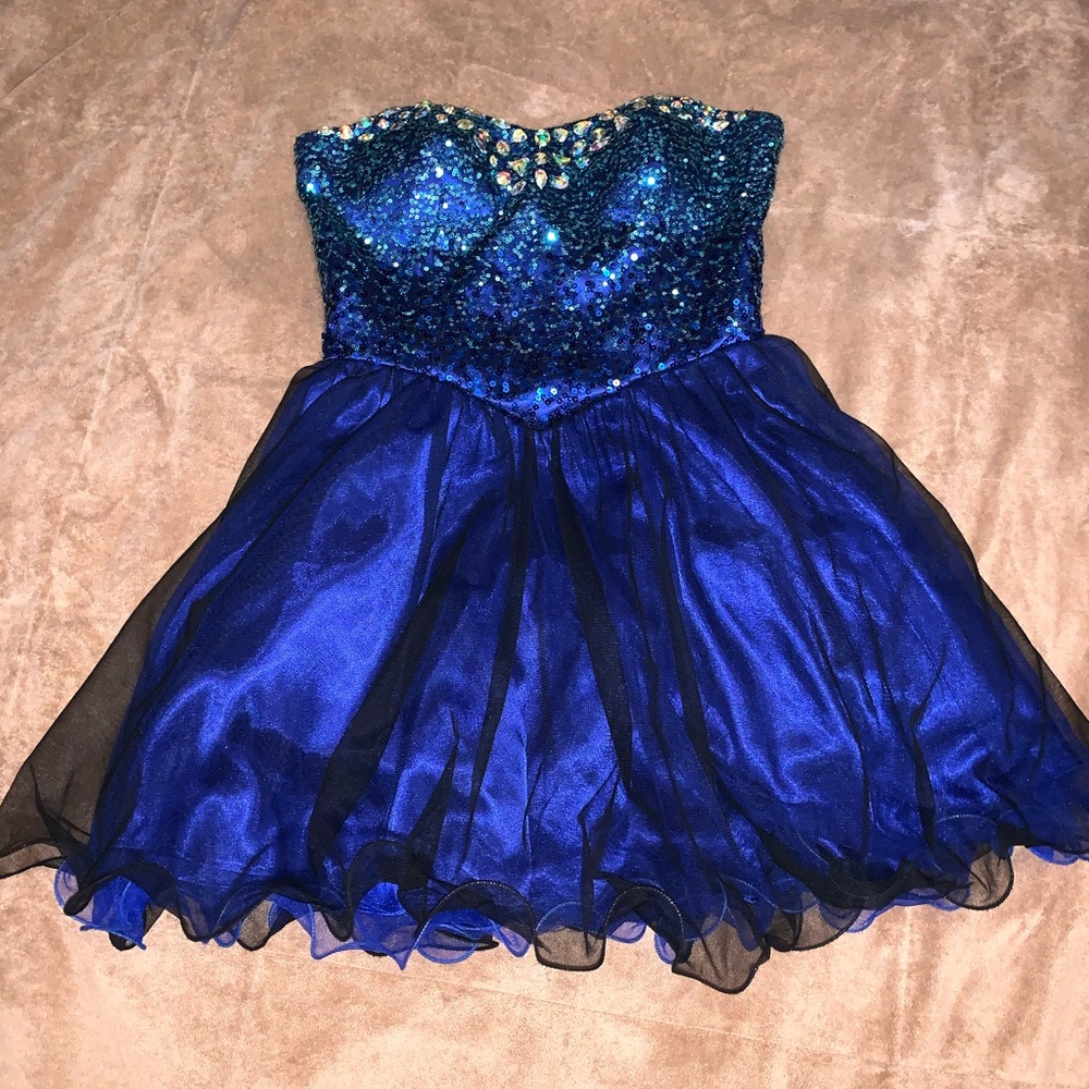 Strapless Prom Dress